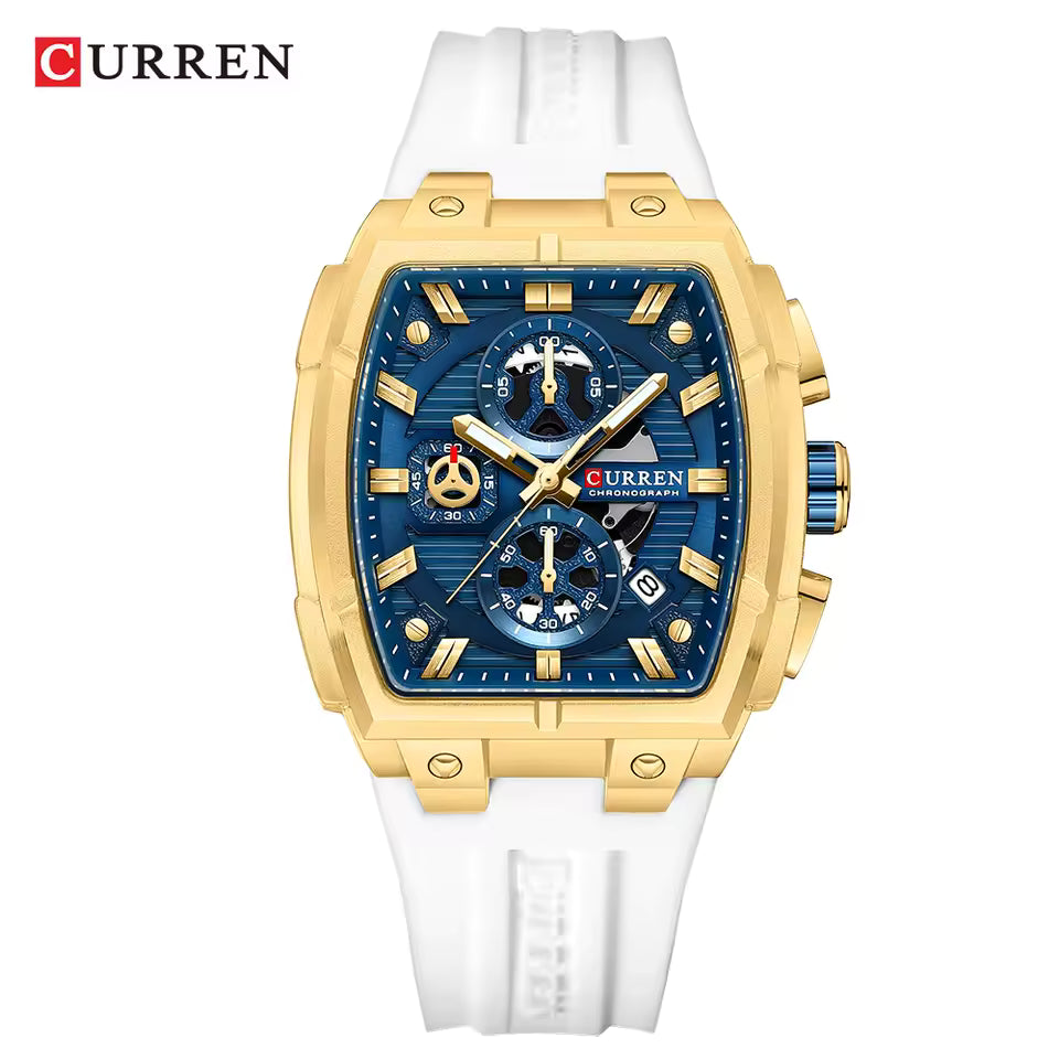 Reloj Curren 8488 Pulso Silicona