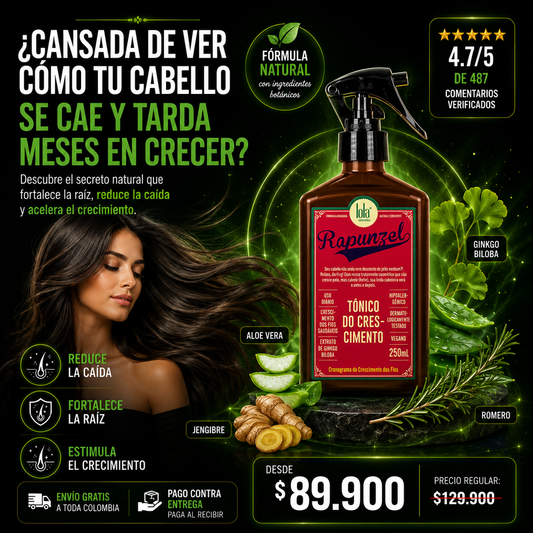 Spray Tónico Para El Cabello Rapunzel
