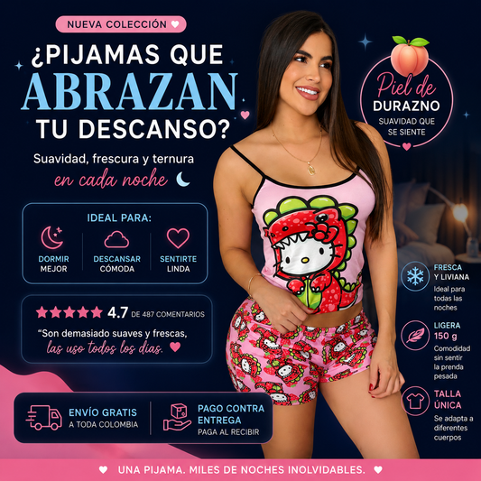 PAQUETE DE 5 PIJAMAS