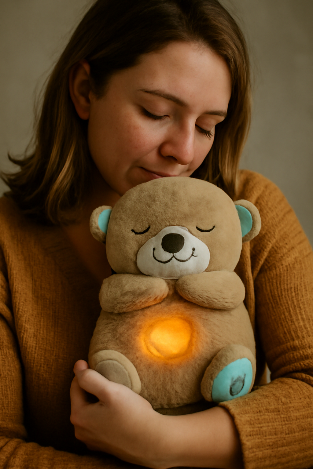 Peluche Que Respira Con Sonido Relajante