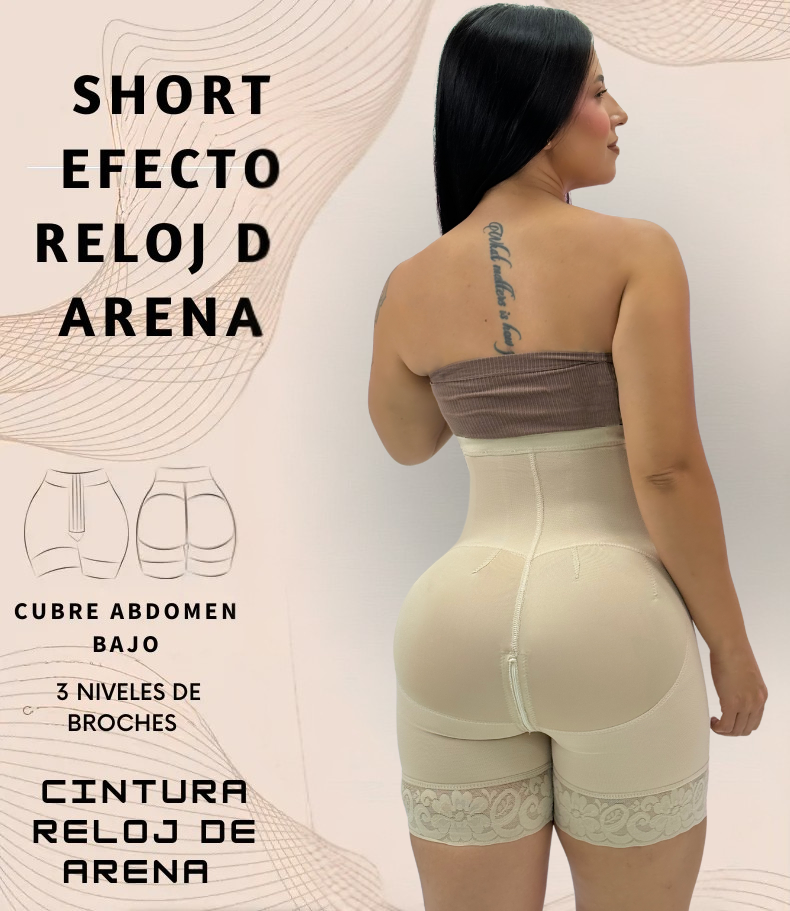 PANTY SEMICORTO  REALCE + GEL REDUCTOR